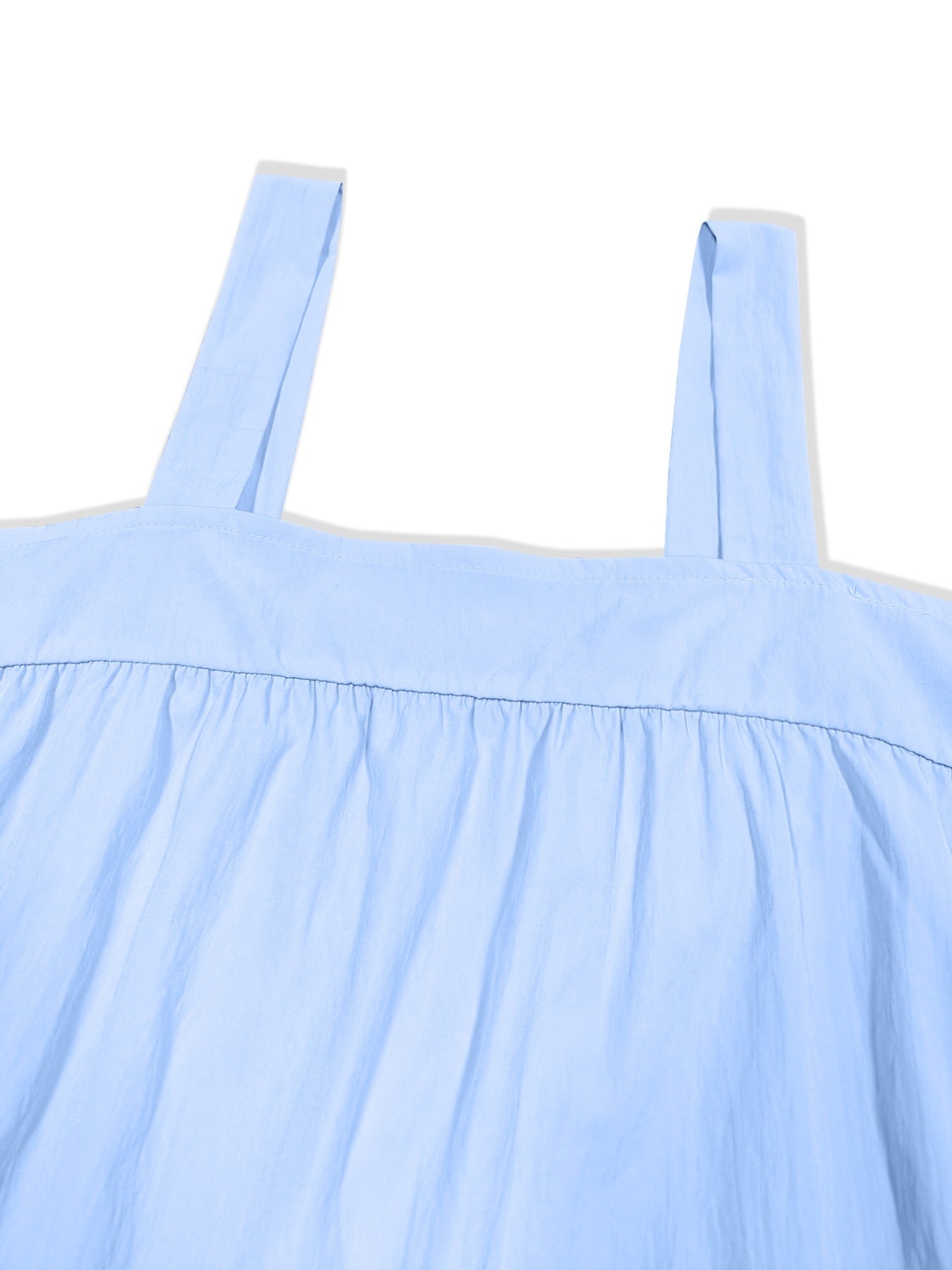 Color Block Wide Strap Dress