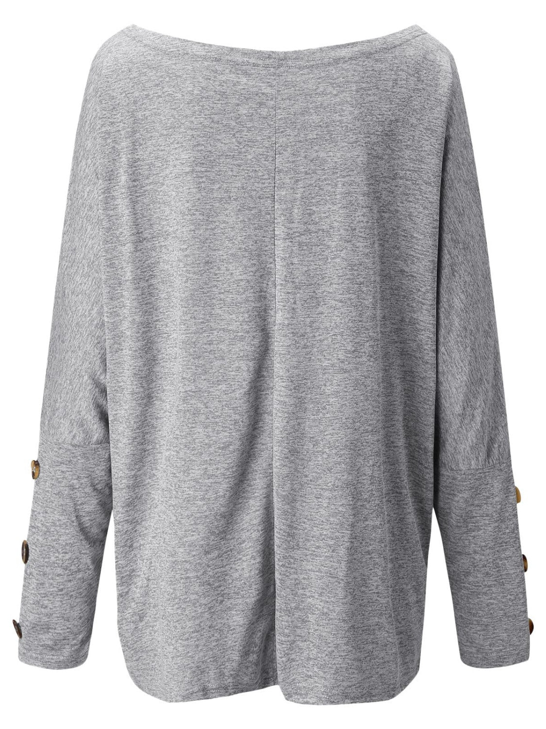 One Shoulder Long Sleeve T-Shirt - Lojy Shop