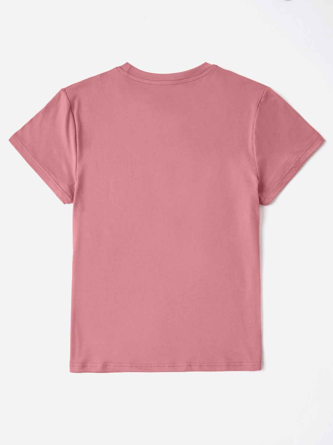 EASTER VIBES Round Neck Short Sleeve T-Shirt - Lojy Shop
