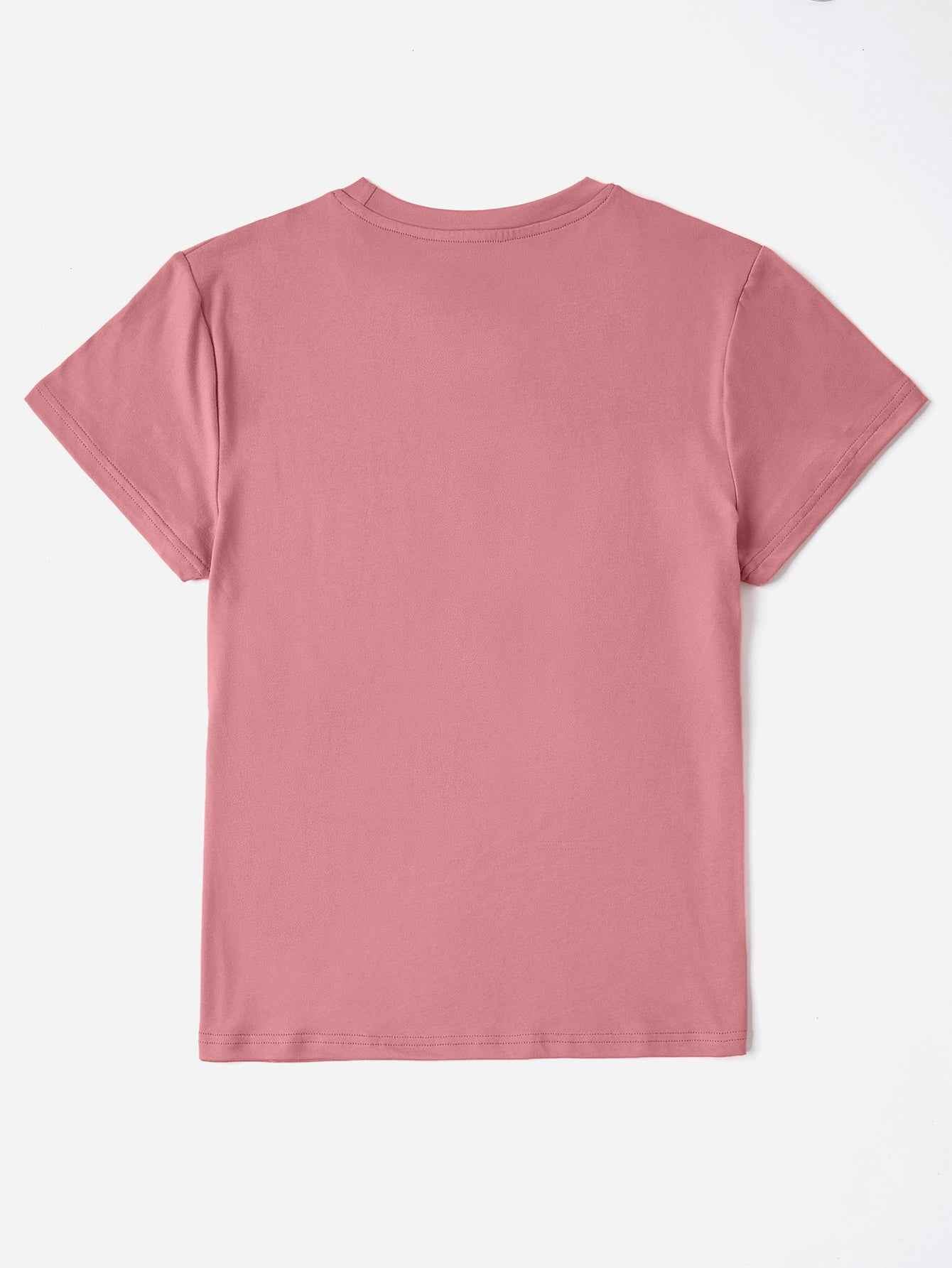 MAMA Round Neck Short Sleeve T-Shirt - Lojy Shop