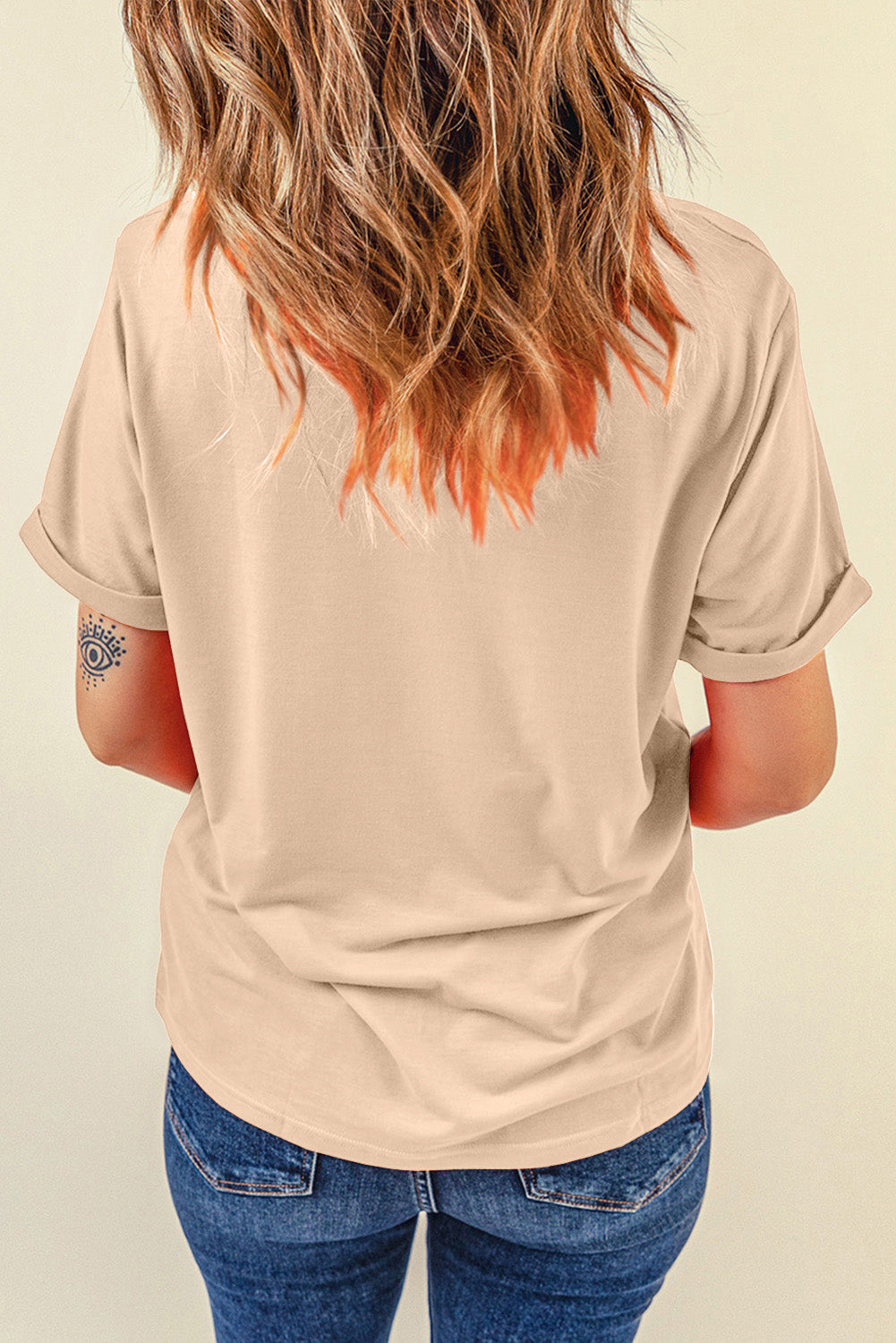 MAMA Round Neck Short Sleeve T-Shirt - Lojy Shop