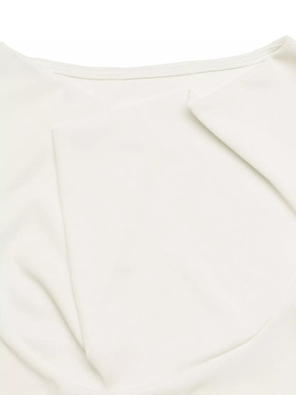 Cowl Neck Long Sleeve T-Shirt