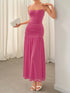 Ruched Maxi Cami Dress