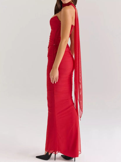 Tube Top and Maxi Skirt Set