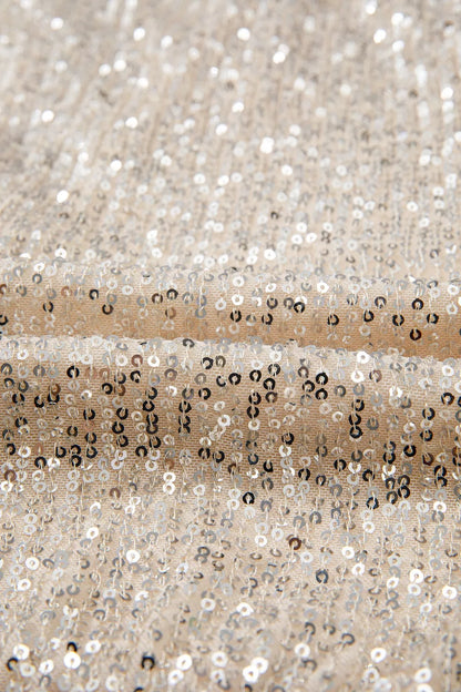 Sparkling Sequin Long Sleeve Bodysuit