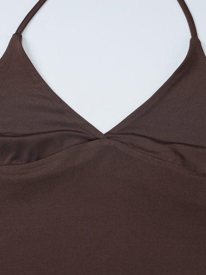 Halter Neck Slim Fit Cami