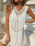 Crochet Detail Beach Cover Up Dress