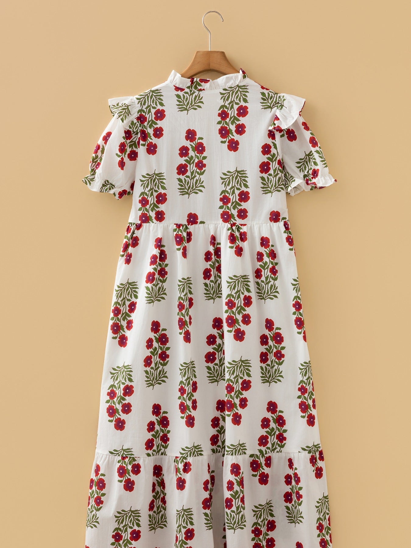 Floral Print Casual Mini Dress