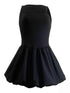 Cut-out Bubble Hem Dress