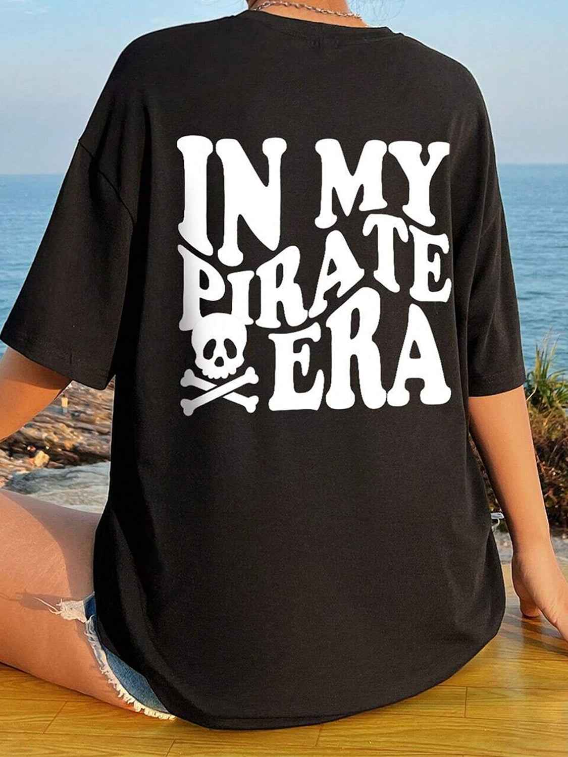 MY PIRATE ERA Round Neck T Shirt Lojy Shop