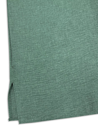 Plus Size V-Neck Half Sleeve Dress