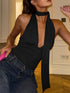Halter Neck Tie Cami