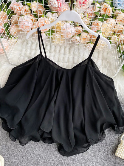 Ruffled Flowy Cami