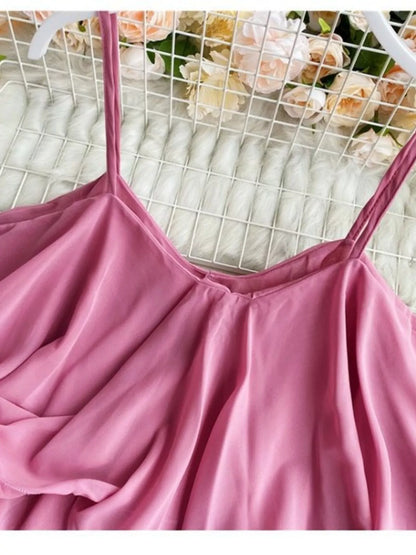 Ruffled Flowy Cami