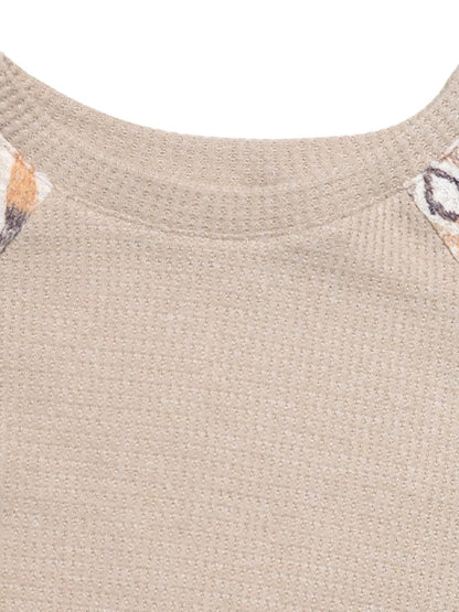 Geometric Pattern Long Sleeve T-Shirt