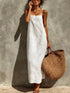 Sleeveless Linen Casual Maxi Dress