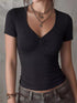 Slim-Fit V-Neck T-Shirt