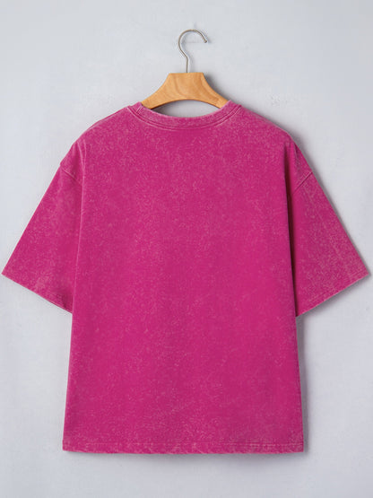 AMERICA 1776 Graphic Mineral Wash Cotton Tee