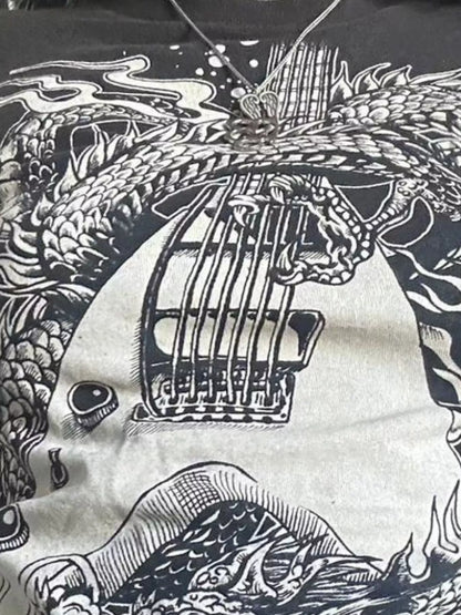Graphic Round Neck Long Sleeve T-Shirt