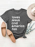 Letter Graphic Round Neck Short Sleeve T-Shirt