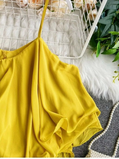 Ruffled Flowy Cami