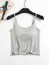 Modal Adjustable Strap Padded Cami and Shorts Set