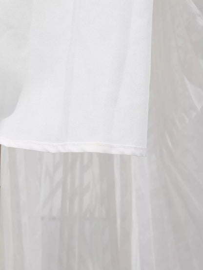 V-Neck Long Sleeve Maxi Dress