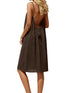 Backless Spaghetti Strap Casual Dress