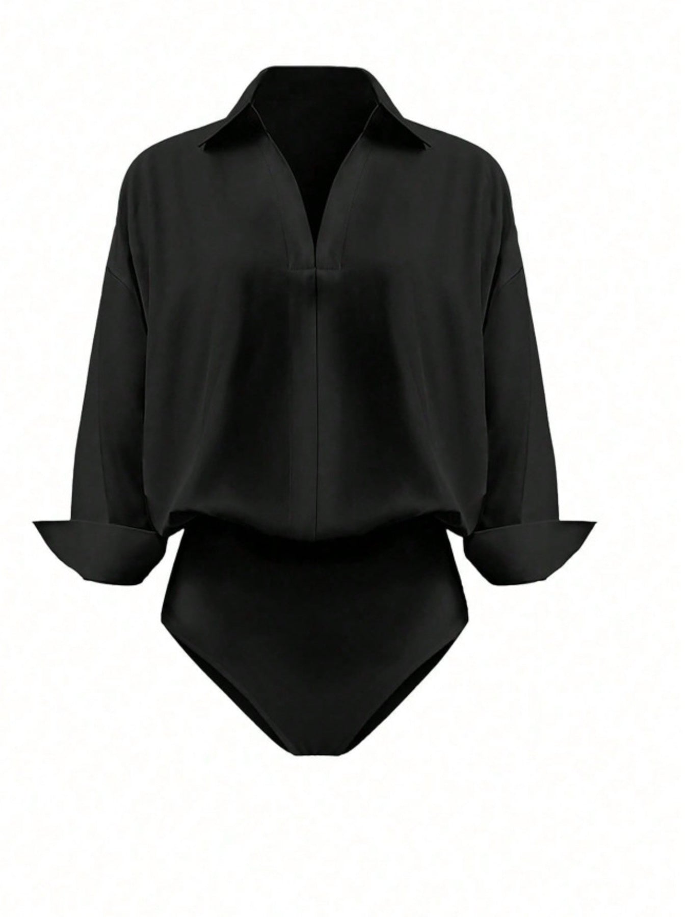 Button-Down Long Sleeve Bodysuit