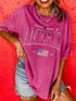 AMERICA 1776 Graphic Mineral Wash Cotton Tee