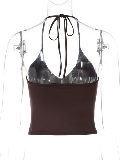 Halter Neck Slim Fit Cami