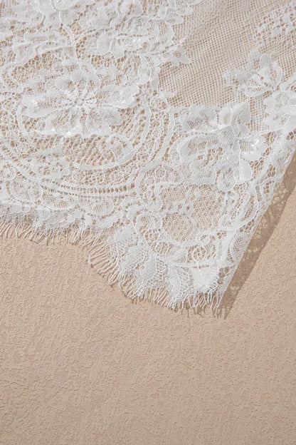Lace Patchwork Casual T-Shirt Dress