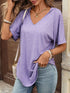 Casual Short Sleeve Hooded T-Shirt